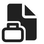 Document Briefcase SVG Icon